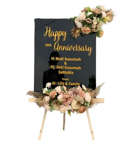 Papan Bunga Akrilik Tikala Kumaraka