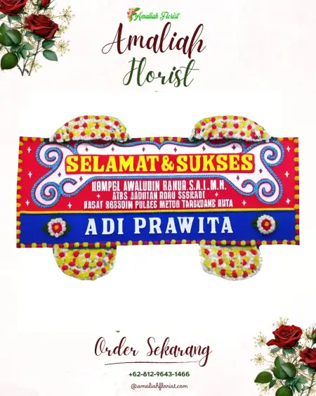 Papan Bunga Ucapan Selamat Tikala Kumaraka